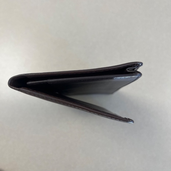 Louis Vuitton Brown Epi Leather Porte Cartes Credit Wallet -Preloved - Like New! - Picture 10 of 15